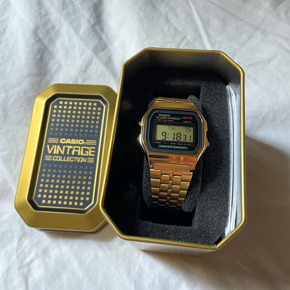 Casio Gold Vintage Collection Watch - NEW